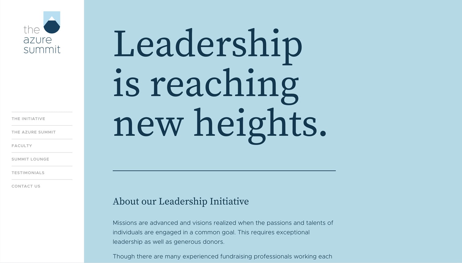 The Azure Summit ⁄ Galambos + Associates